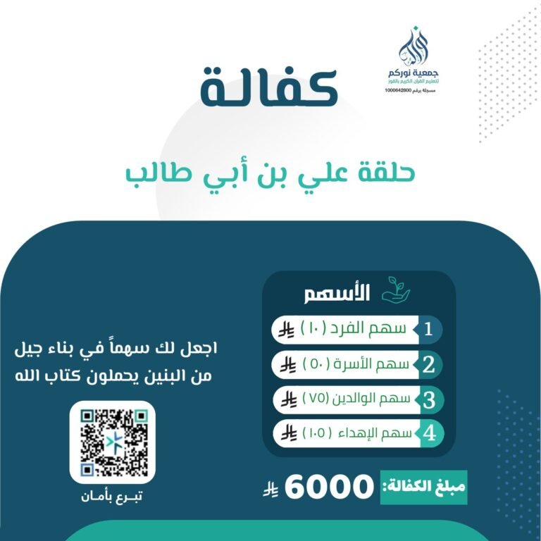 حلقة علي بن أبي طالب عنيكر